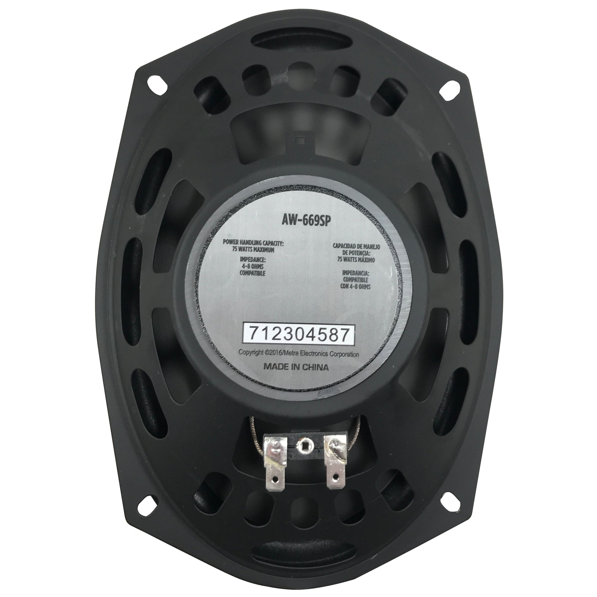 6" x 9" OEM Replacement Dual Cone Speaker 75 Watts 4-8 OHMS Car Audio