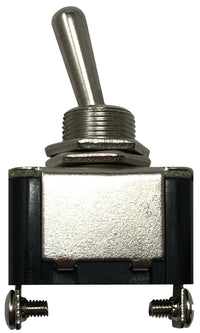 Heavy Duty FLASH/OFF Metal Toggle Switch Momentary ON / OFF - 25 Amps @ 12 Volt
