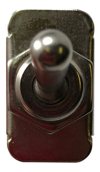 Heavy Duty FLASH/OFF Metal Toggle Switch Momentary ON / OFF - 25 Amps @ 12 Volt