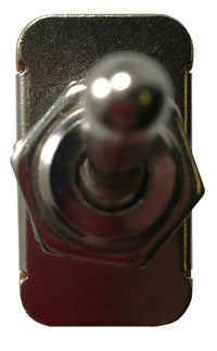 Heavy Duty Metal Toggle Switch ON / ON - 25 Amps @ 12 Volt