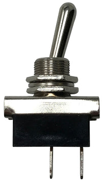Heavy Duty On / Off Metal Toggle Switch SPST - 25 Amps @ 12 Volts