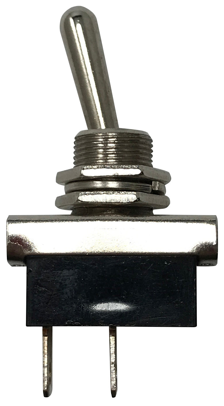 Heavy Duty On / Off Metal Toggle Switch SPST - 25 Amps @12 Volts - 1 o ...