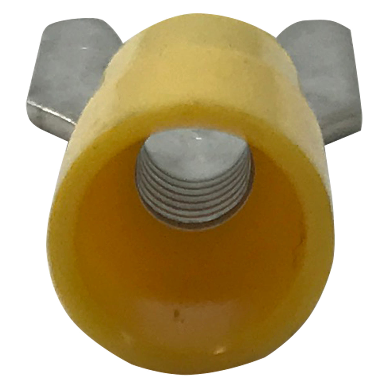 Vinyl Insulated Yellow Spring Spade Terminal 12-10 Gauge #8 Stud Conne ...