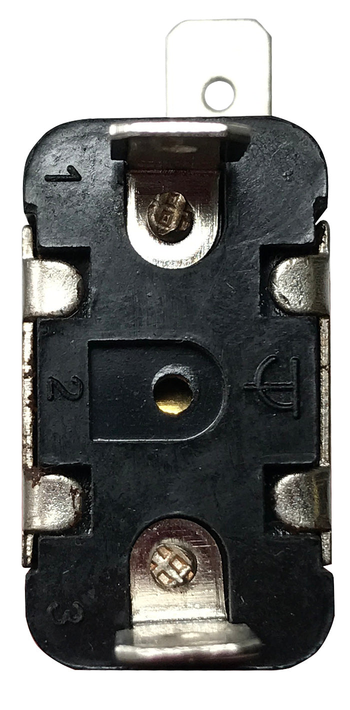 Red Heavy Duty LED Illuminated ON / OFF Metal Toggle Switch SPST - 20 Amps @ 12 Volts