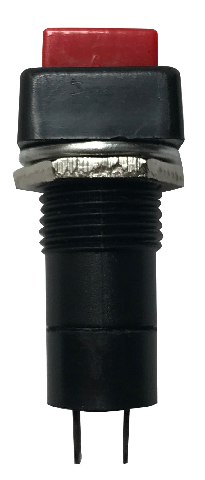 OFF/ ON SPST Square Red Momentary Push Button Switches 2 pin