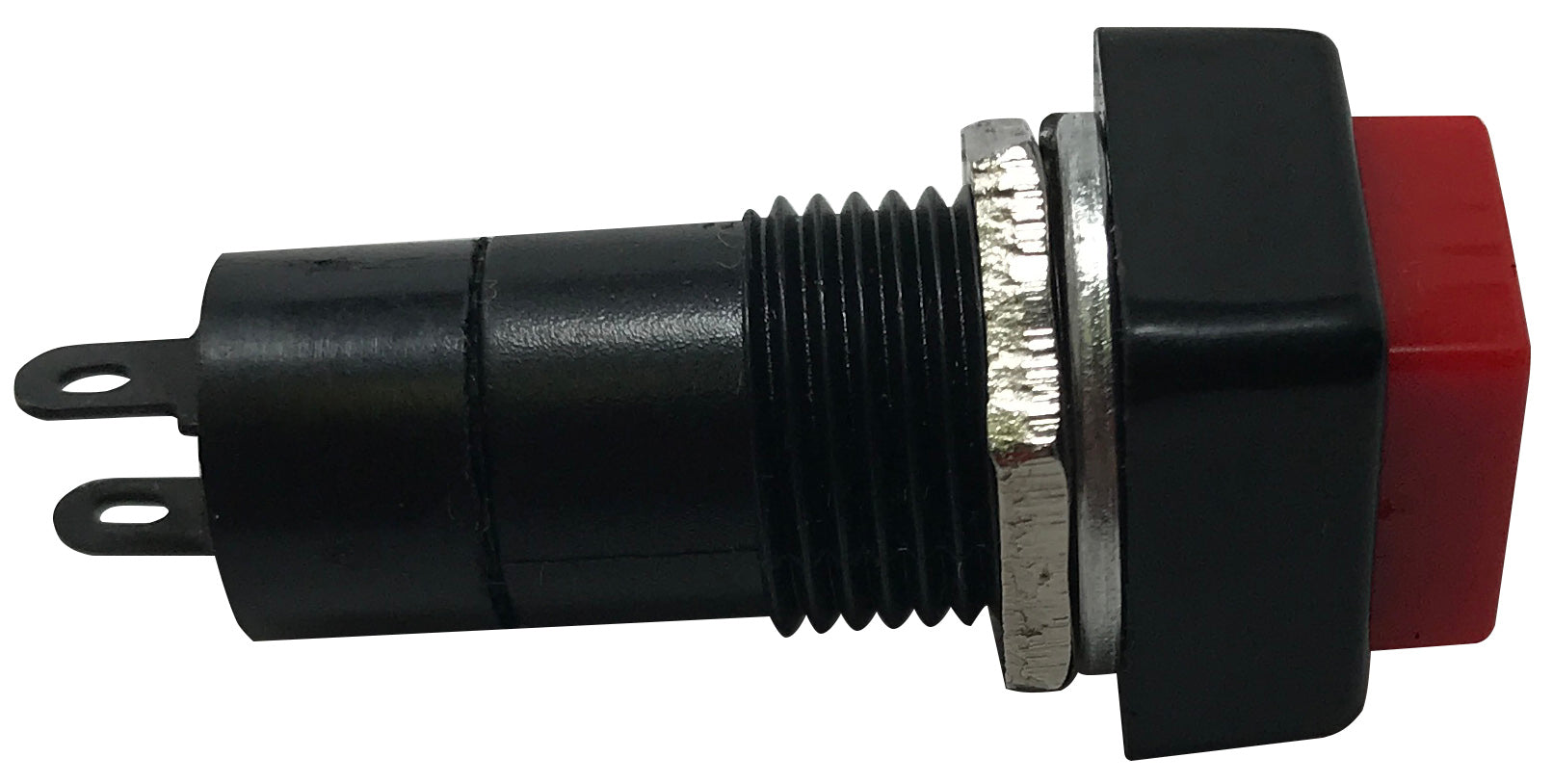 OFF/ ON SPST Square Red Momentary Push Button Switches 2 pin