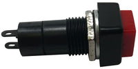 OFF/ ON SPST Square Red Momentary Push Button Switches 2 pin