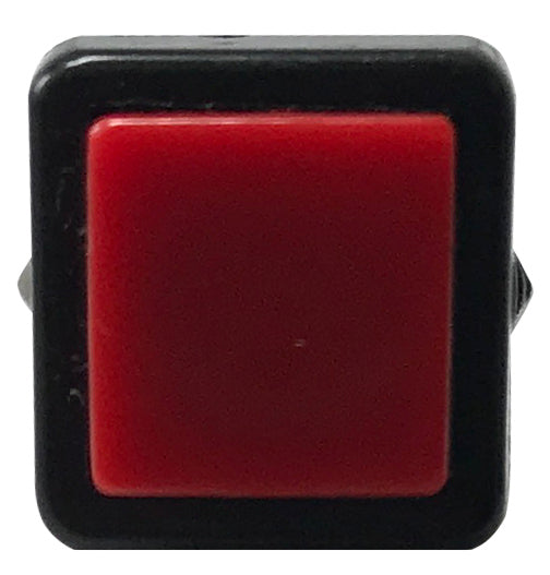 OFF/ ON SPST Square Red Momentary Push Button Switches 2 pin