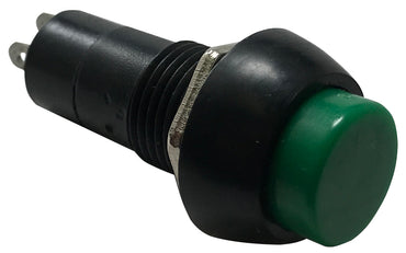 OFF/ ON SPST GREEN ROUND Momentary Push Button Switches 2 pin