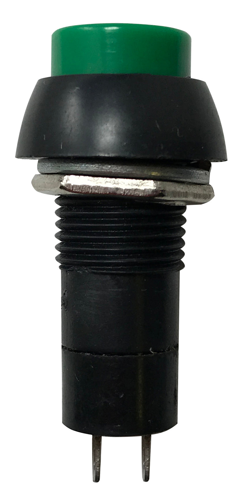 OFF/ ON SPST GREEN ROUND Momentary Push Button Switches 2 pin