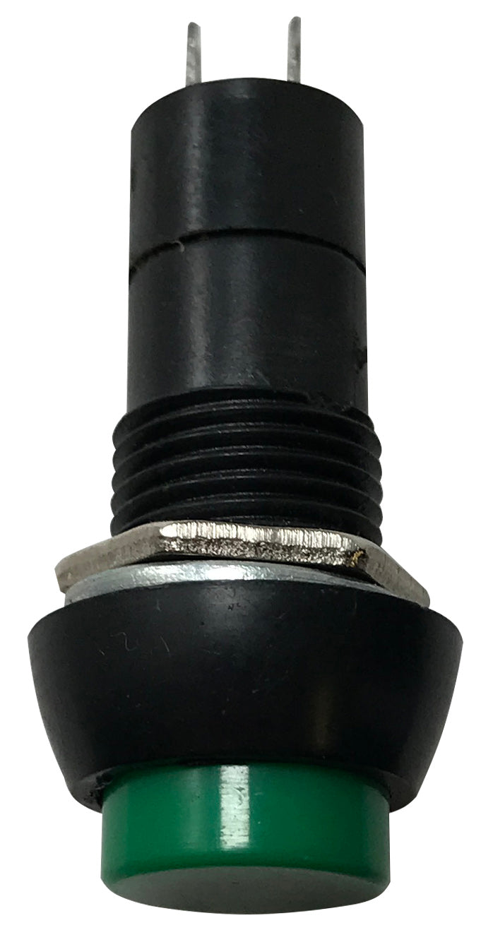 OFF/ ON SPST GREEN ROUND Momentary Push Button Switches 2 pin