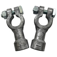 Top Post to Side Battery Cable Terminal Adapter - Positive & Negative
