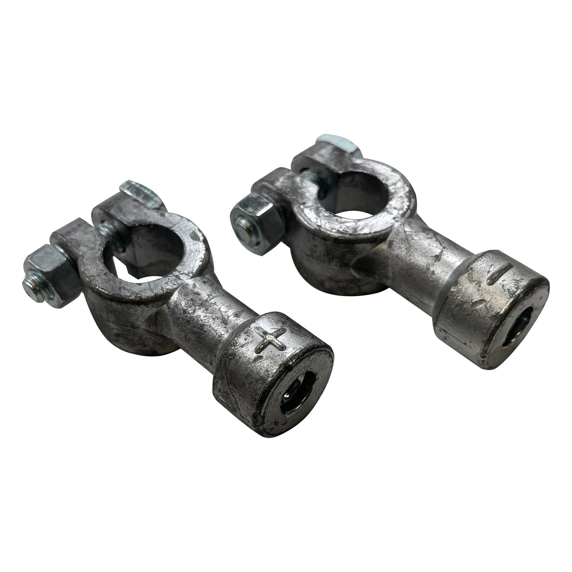 Top Post to Side Battery Cable Terminal Adapter - Positive & Negative
