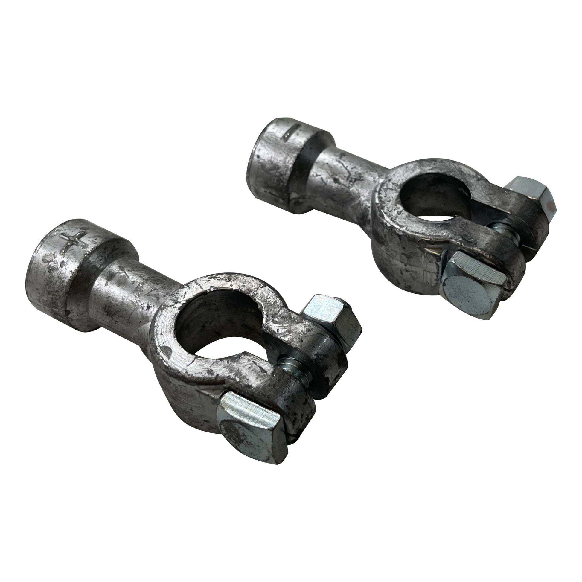 Top Post to Side Battery Cable Terminal Adapter - Positive & Negative