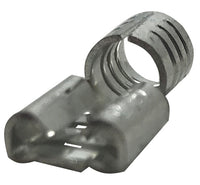 Non-Insulated Female Quick Disconnect 8 Gauge .250 Tab - 100 Pack