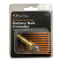 Brass Side Mount Battery Bolt Extender for Dual Cable Connection