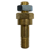 Brass Side Mount Battery Bolt Extender for Dual Cable Connection
