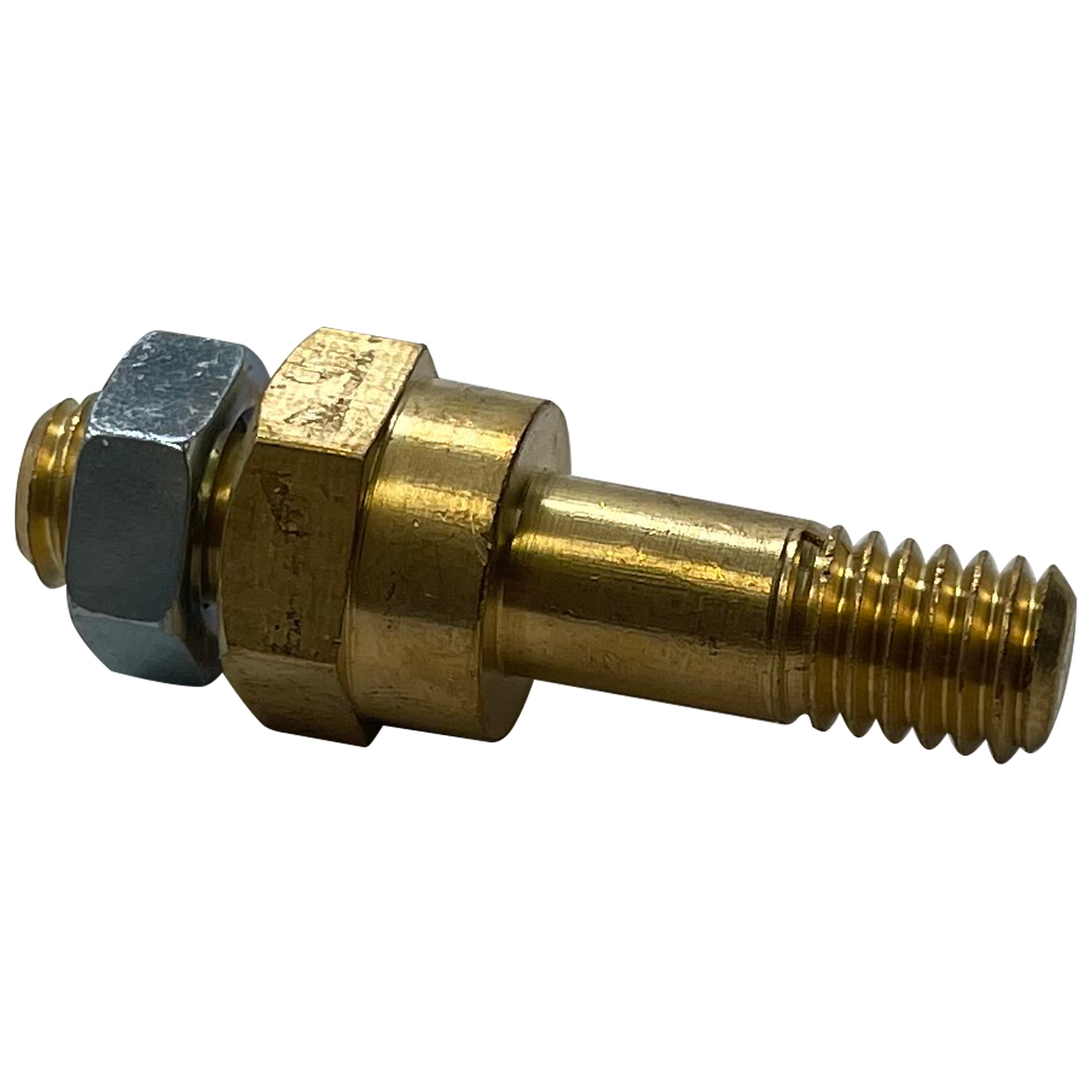 Brass Side Mount Battery Bolt Extender for Dual Cable Connection