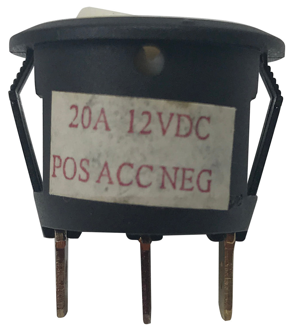 (5) Illuminating Toggle Switch 4-IN-1 Lens Kit 12V 20A - Red Yellow Blue Green