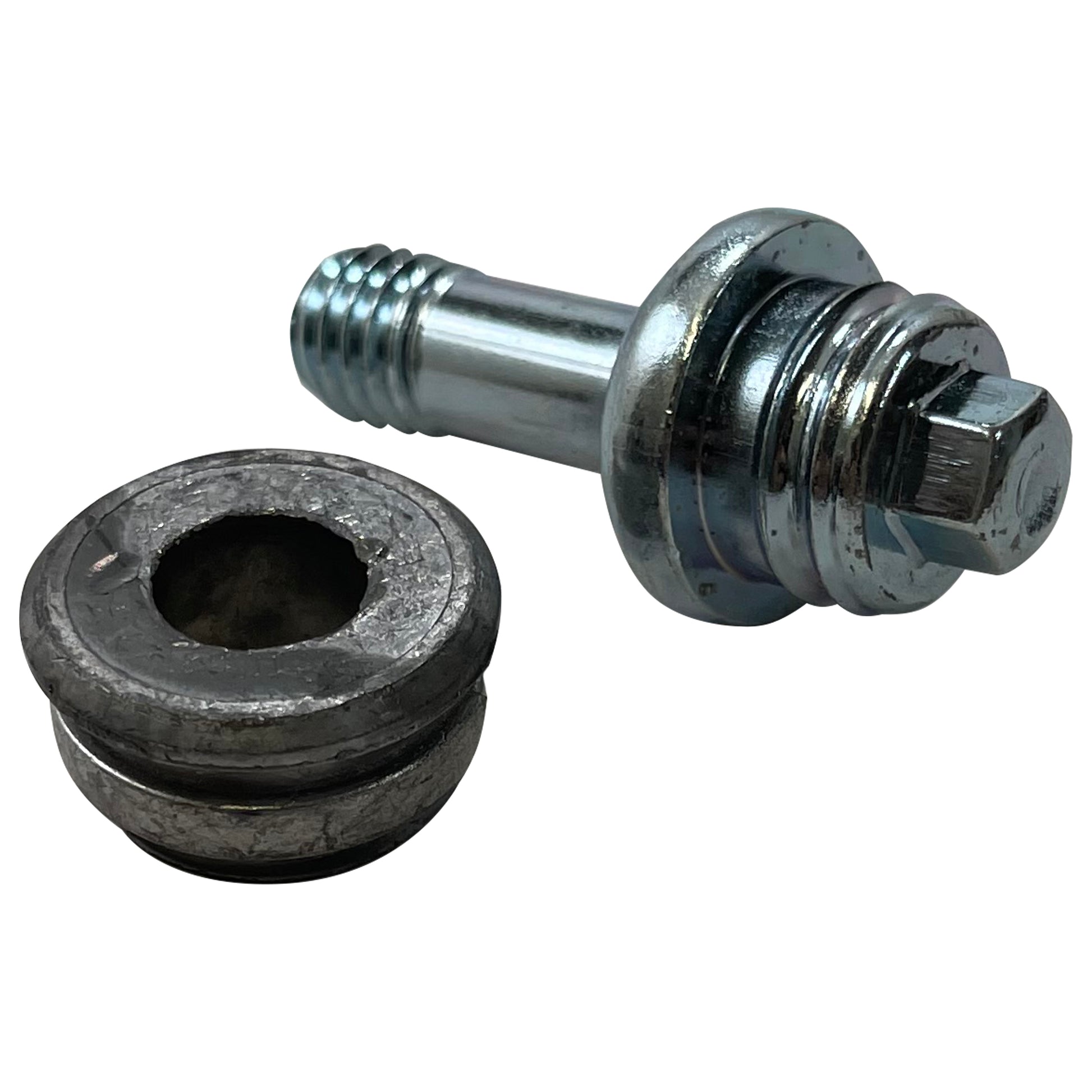 OEM Long Side Battery Terminal Bolt & Spacer for Dual Cable Hook Up