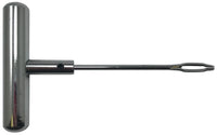 Steel Heavy Duty T-Handle Tire Plug Repair Tool With Replaceable Split Eye Needle