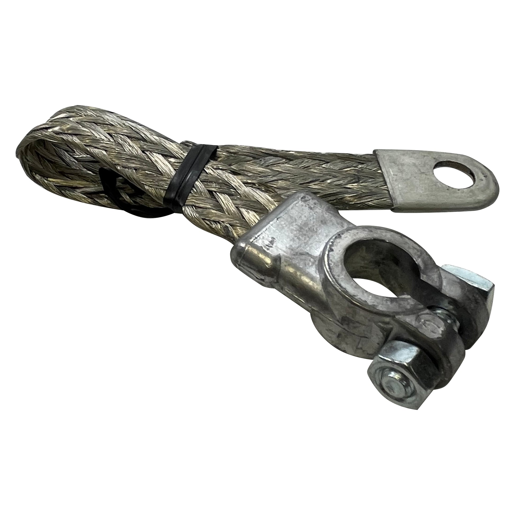 2 AWG Braided Ground Strap -24