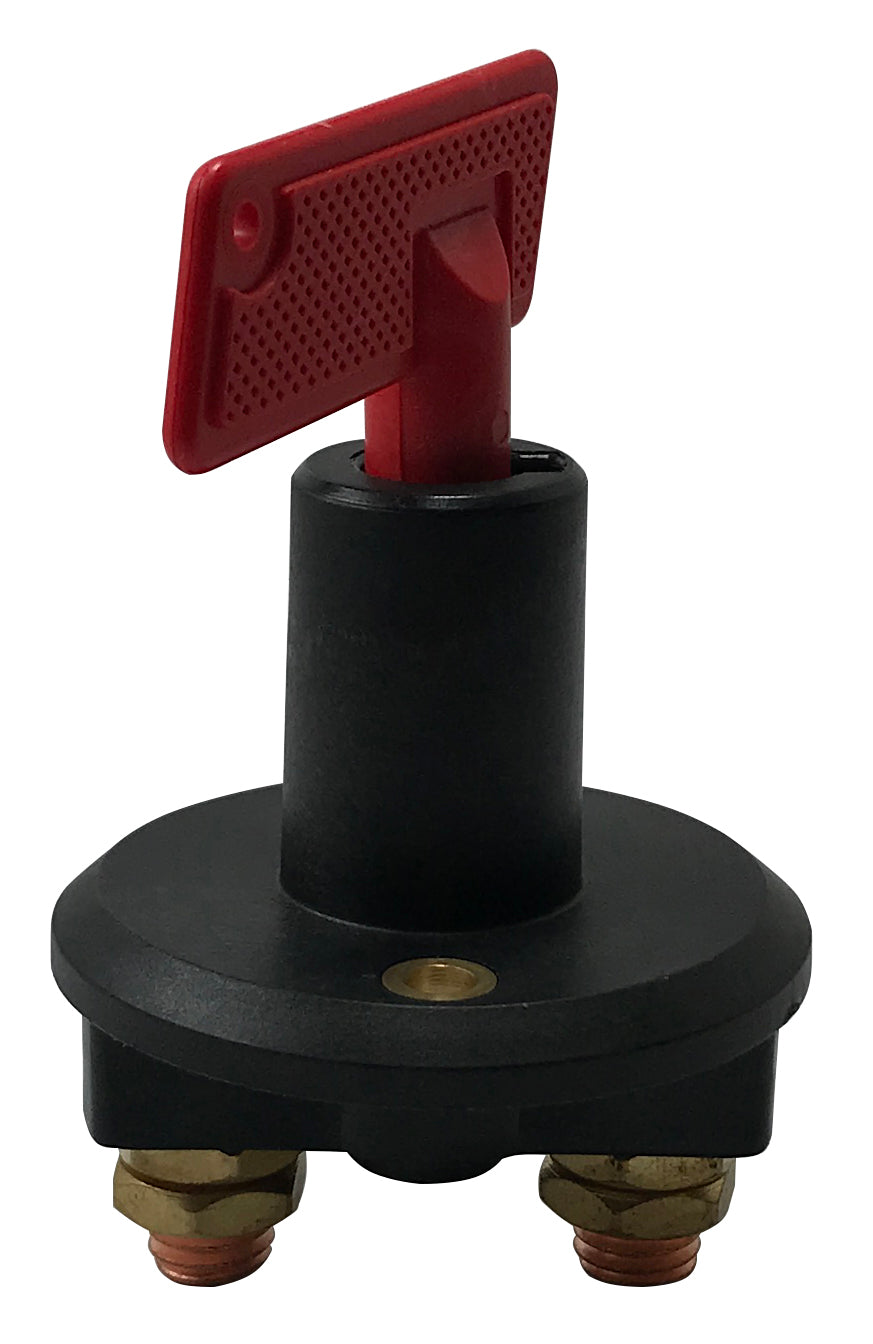 Battery Quick Disconnect Ignition Cut Off Safety Kill Switch 12V @ 500A & 2 Removable Key