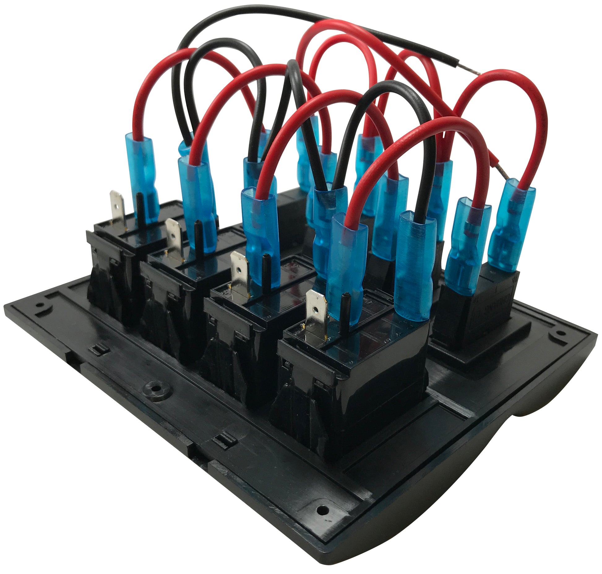 4 Position Waterproof Rocker Switch Panel With Circuit Protection