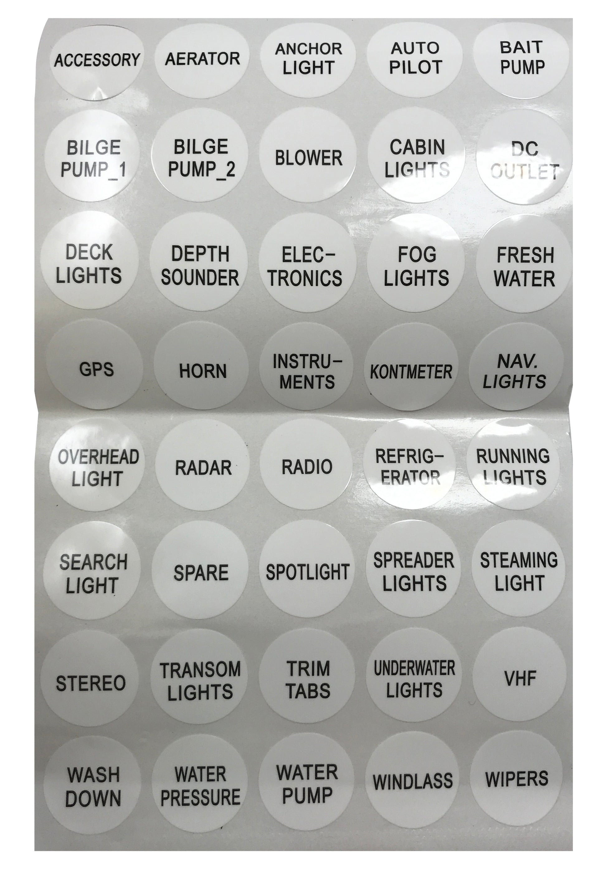 4 Position Waterproof Rocker Switch Panel With Circuit Protection