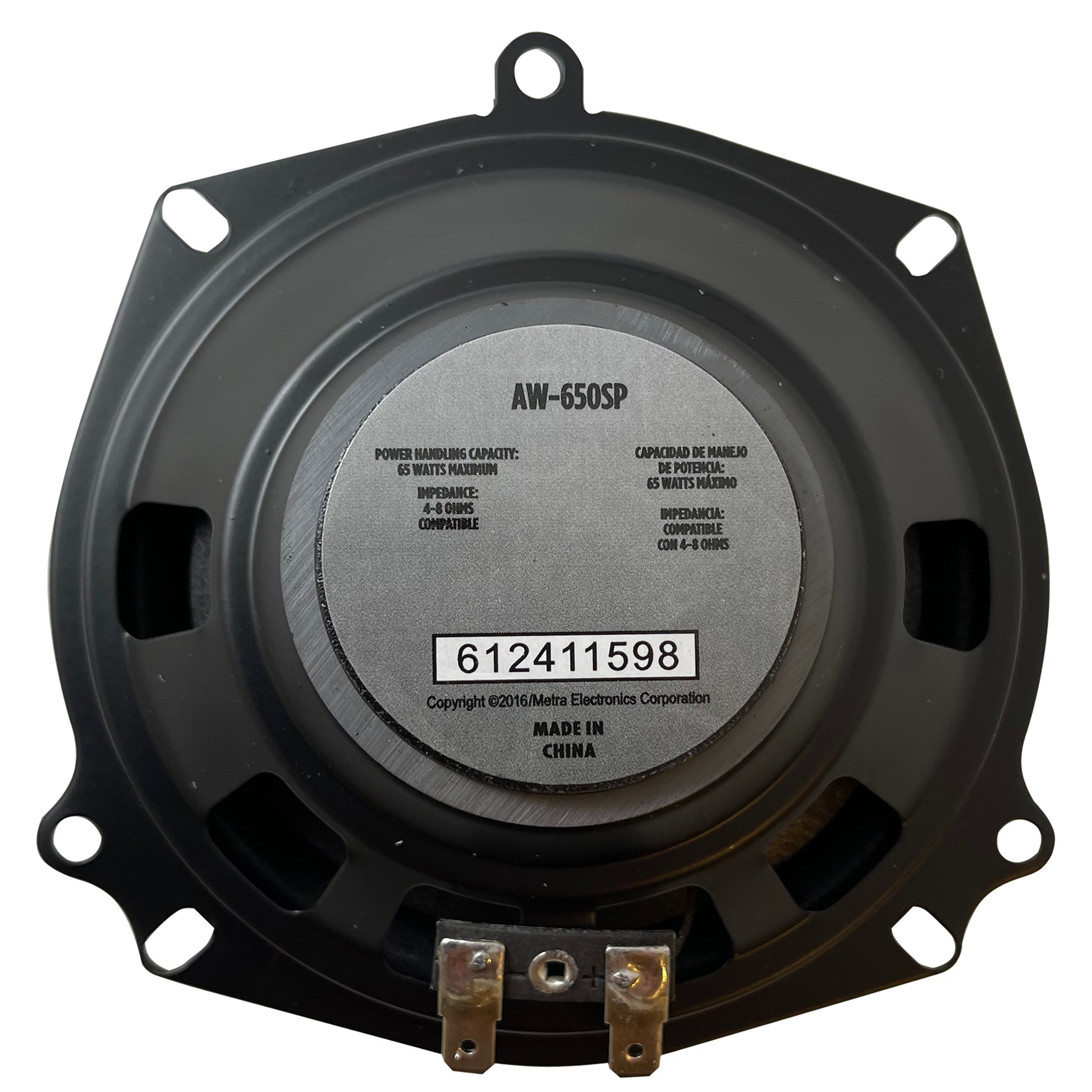 Raptor 5.25" Inch OEM Dual Cone Speaker 2-Way 65 Watts 4 OHMS Car Audio