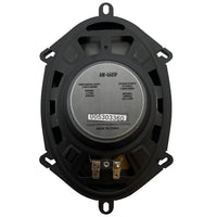 Raptor 6" x 8" OEM Dual Cone Speaker w/ 5" x 7" Inch Adapter 2-Way 75 Watts 4 OHMS Car Audio