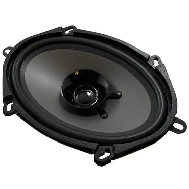 Raptor 6" x 8" OEM Dual Cone Speaker w/ 5" x 7" Inch Adapter 2-Way 75 Watts 4 OHMS Car Audio