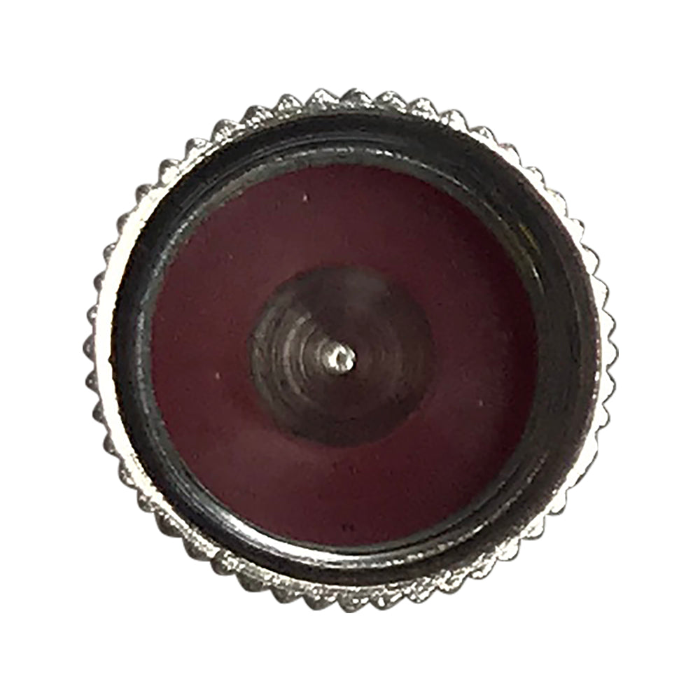 100 Pack Long Metal Dome Truck Tire Valve Stem Cap - High Heat