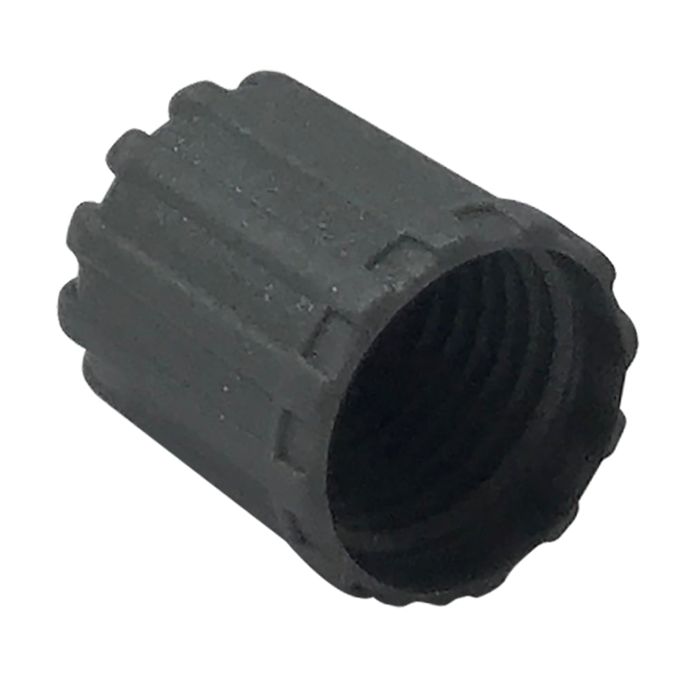 100 Pack Standard TPMS Gray Sealing Tire Valve Stem Cap