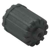 100 Pack Standard TPMS Gray Sealing Tire Valve Stem Cap