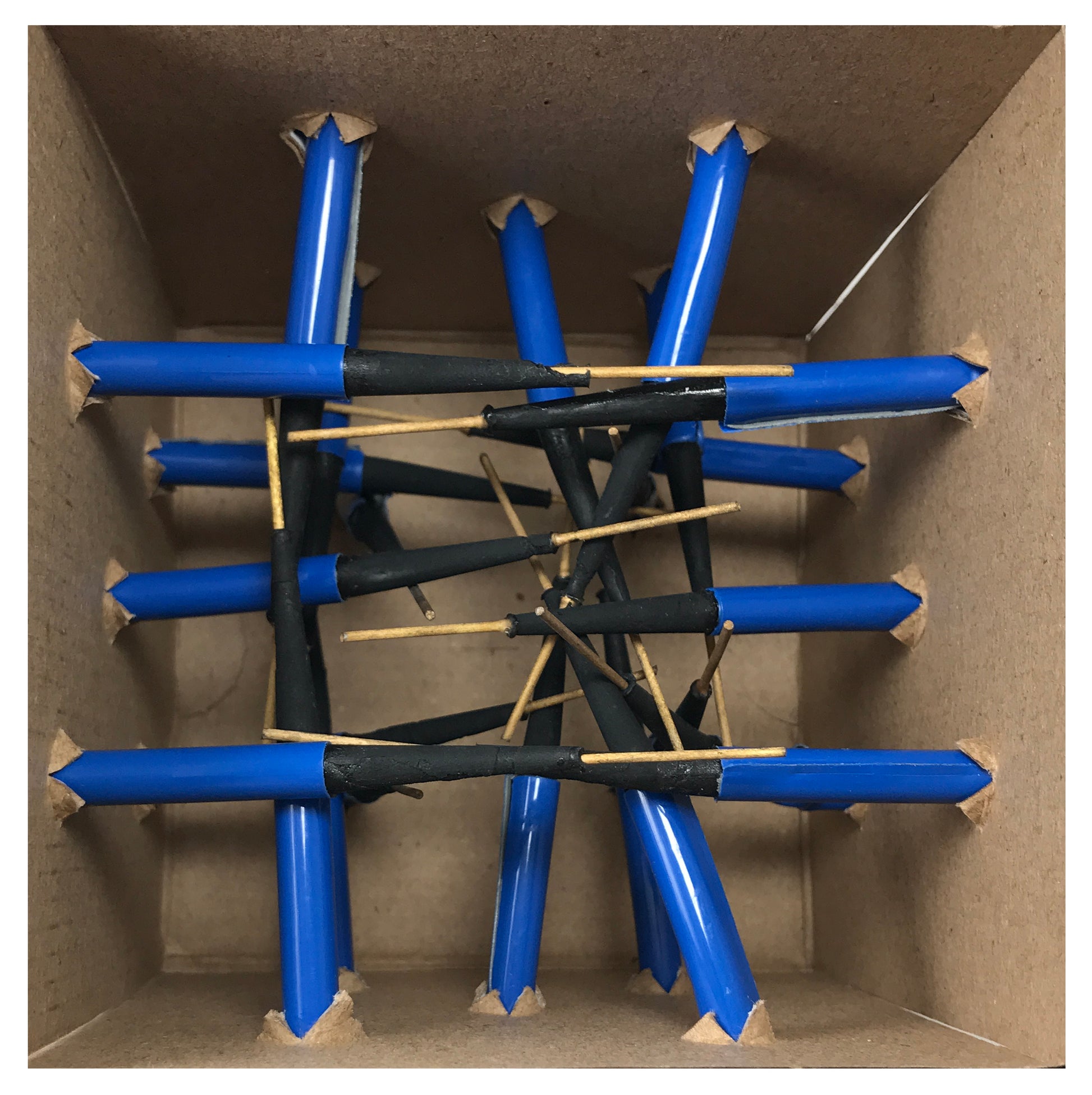 24 Piece Western Weld Patch - Plug 2-3/16 Cap 1/4 Stem Lead Wire Dipped Combination Tire Plug Repai