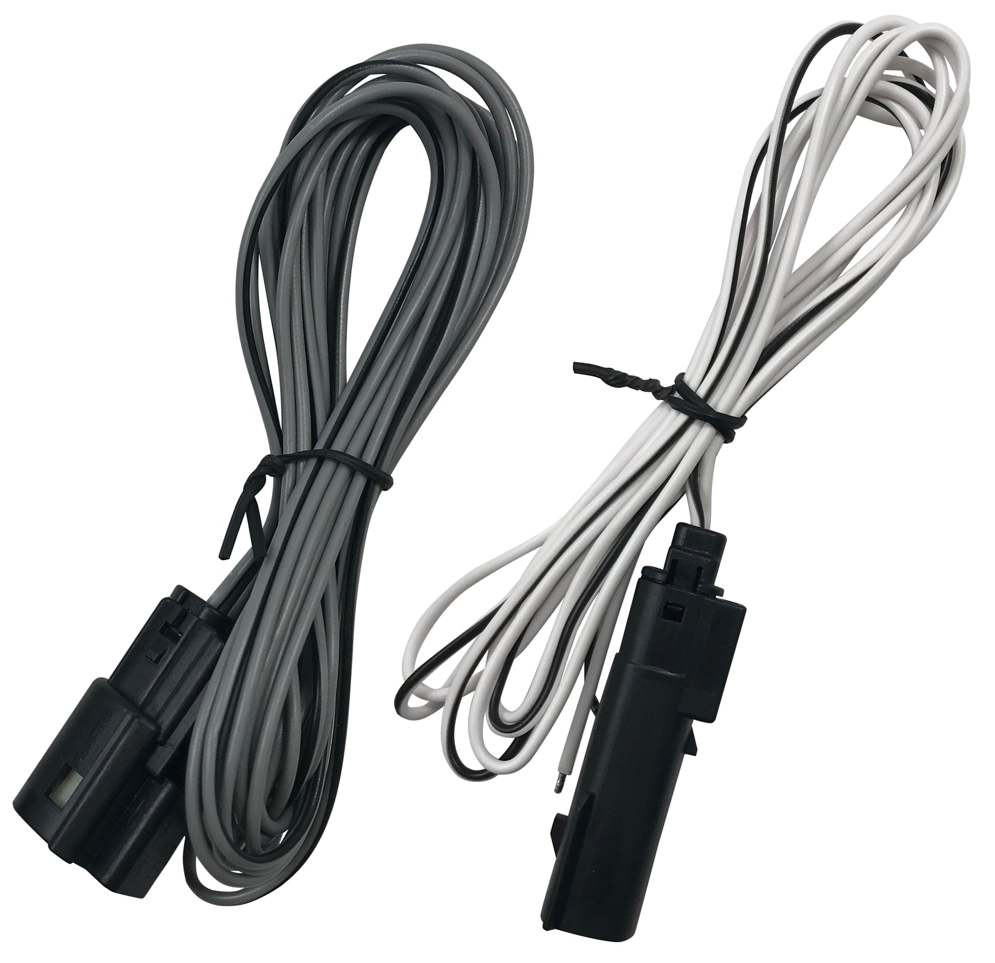Universal 2-Pin Waterproof Connector 2-Way Wiring Harness W/ 6 FT Leads