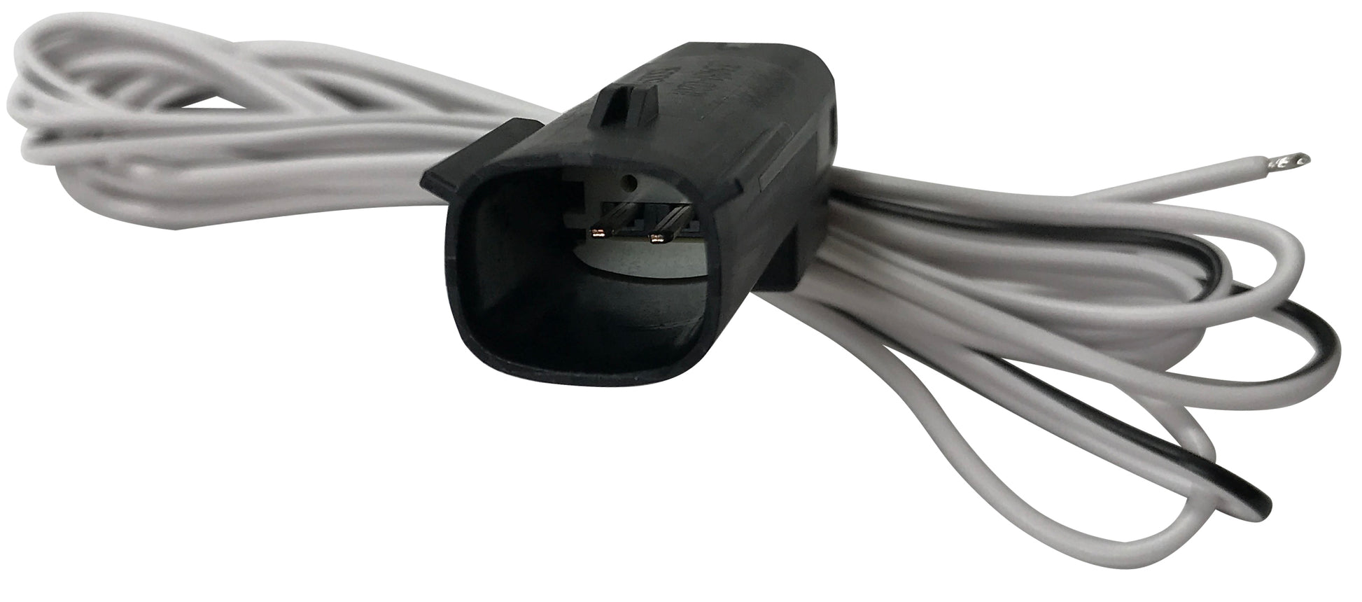 Universal 2-Pin Waterproof Connector 2-Way Wiring Harness W/ 6 FT Leads