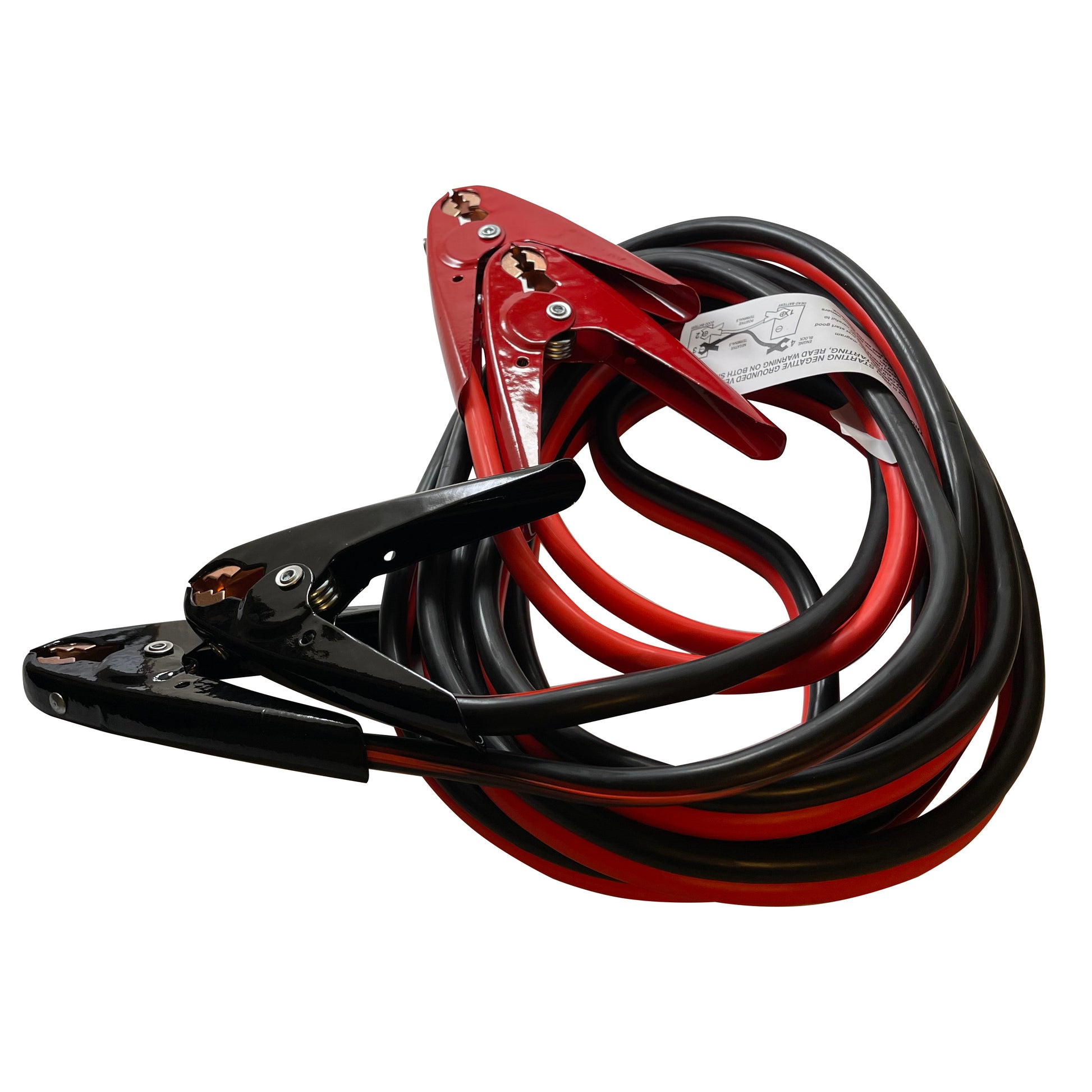FJC HD 4 AWG Gauge 20' FT 600 AMP Parrot Clamp Battery Booster Jumper Cables - Heavy Duty