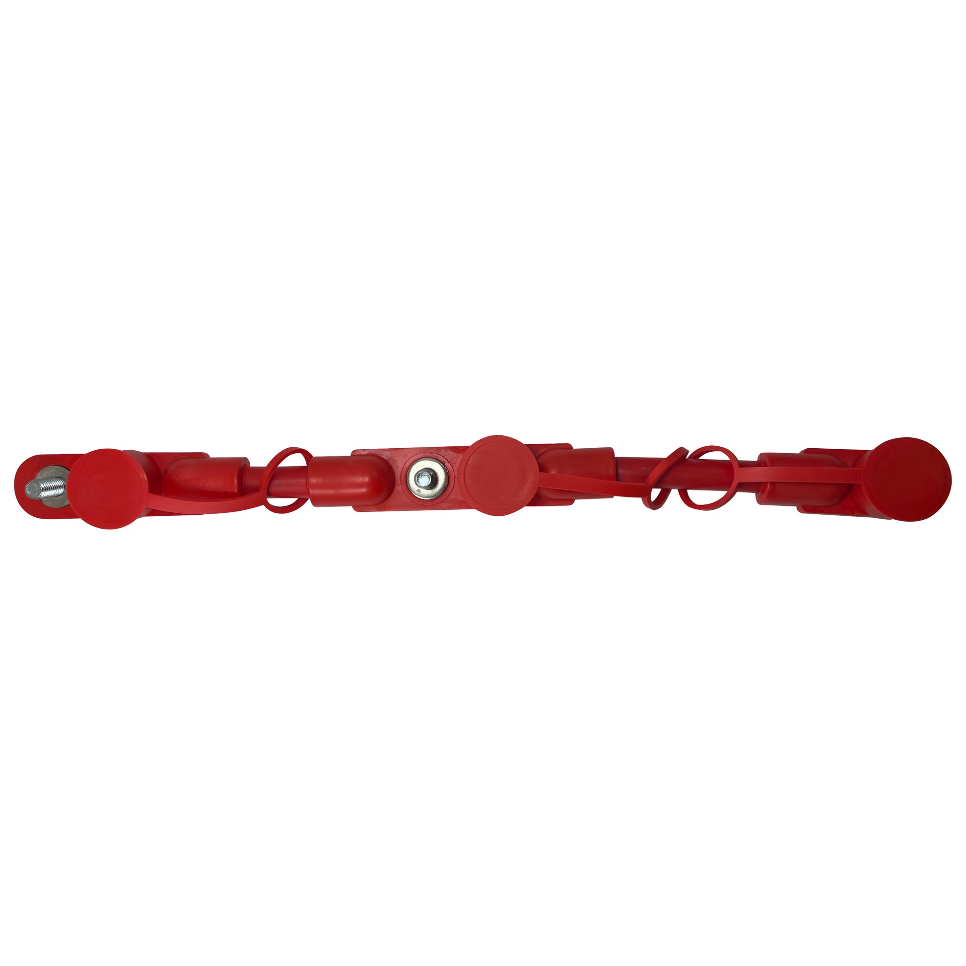 Red Positive Overmolded Battery Cable Assembly for 3 Group 31 Batteries (14")
