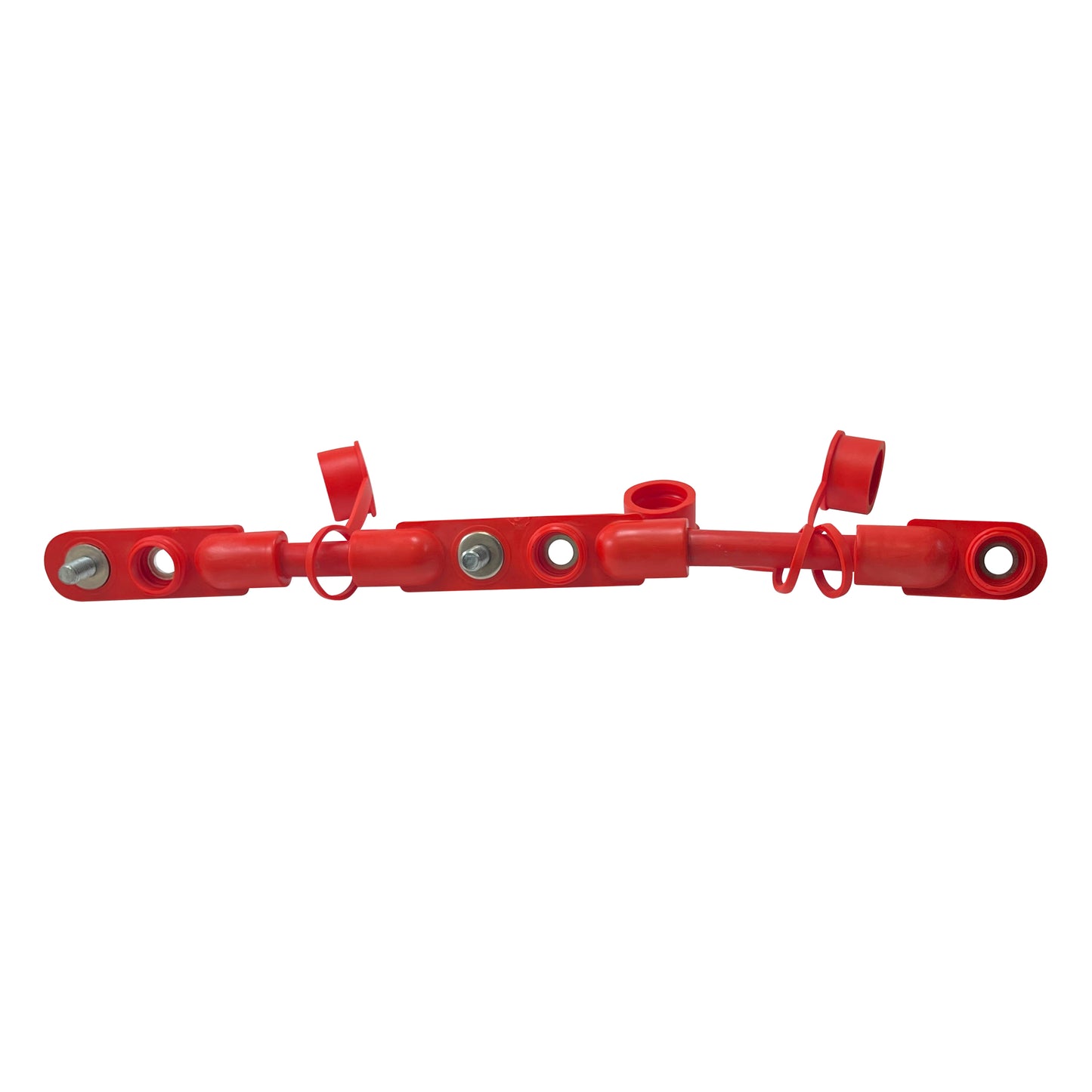 Red Positive Overmolded Battery Cable Assembly for 3 Group 31 Batteries (14")