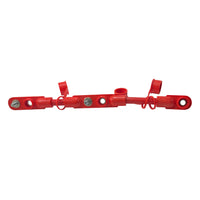 Red Positive Overmolded Battery Cable Assembly for 3 Group 31 Batteries (14")