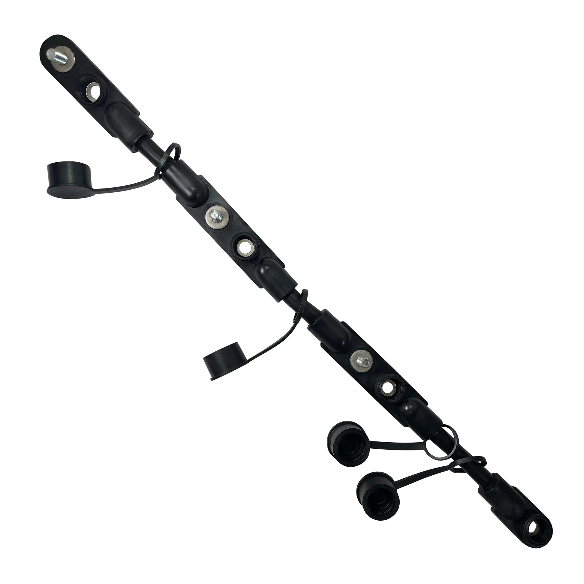 Black Negative Overmolded Battery Cable Assembly for 3 Group 31 Batteries (21")