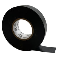 Black PVC Insulated Electrical Tape - 3/4" x 66' FT - 10 Pack