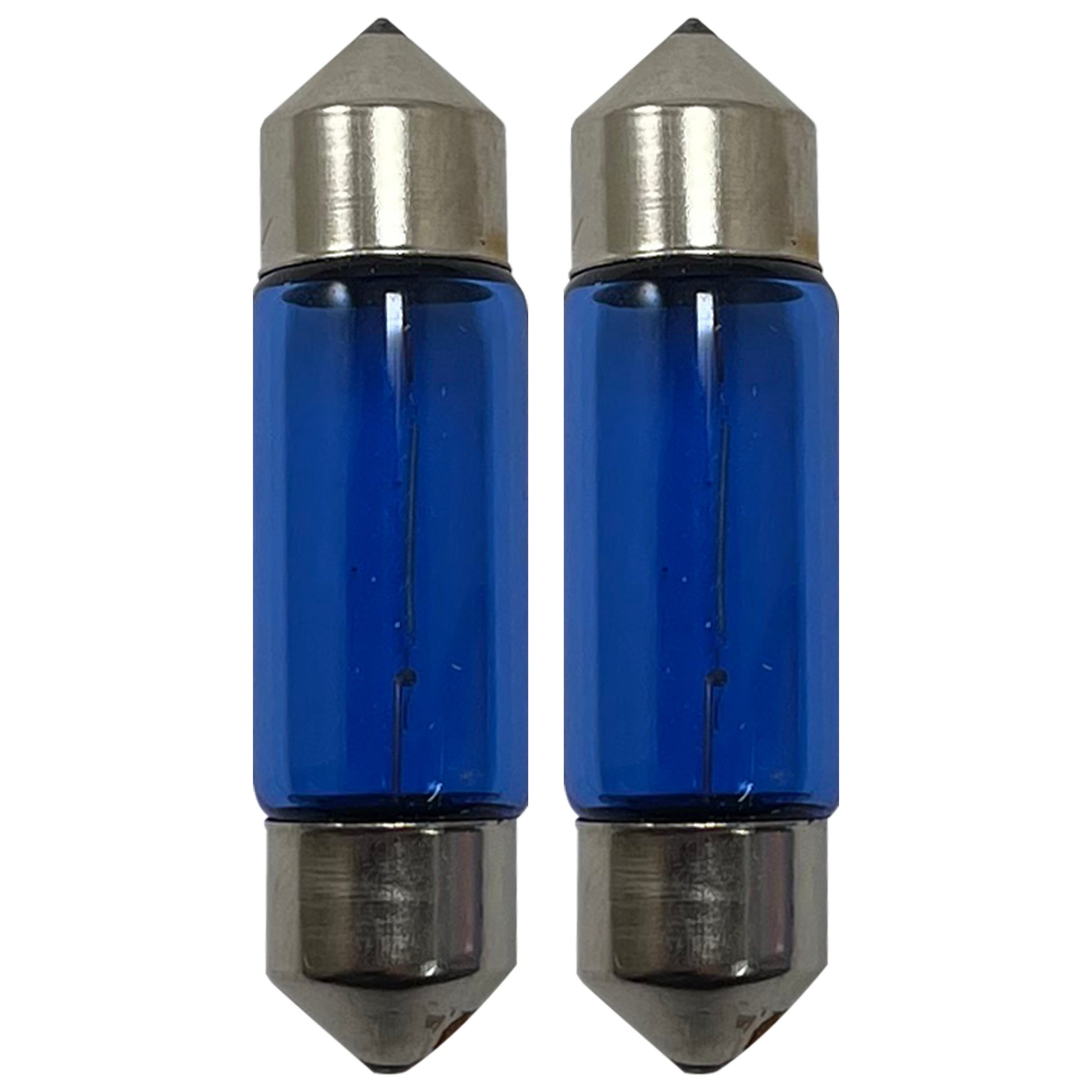 Pair of LG LiteGlow 1036XW 1036 XENON WHITE LIGHT LAMP BULB 12V 10W 10X36