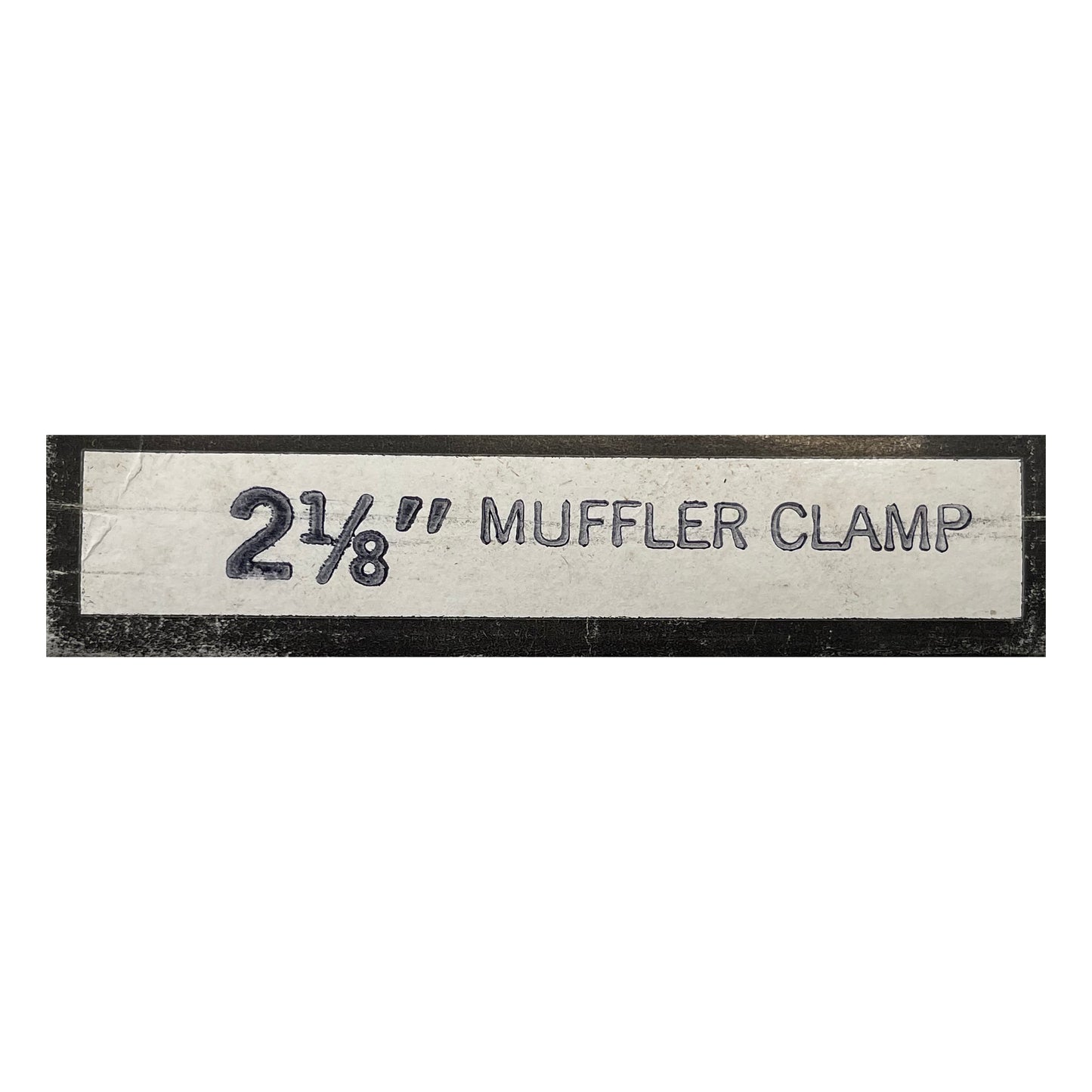 Nickson Universal 2 1/8 Exhaust Muffler Clamp U-Bolt Pipe Saddle Style - USA