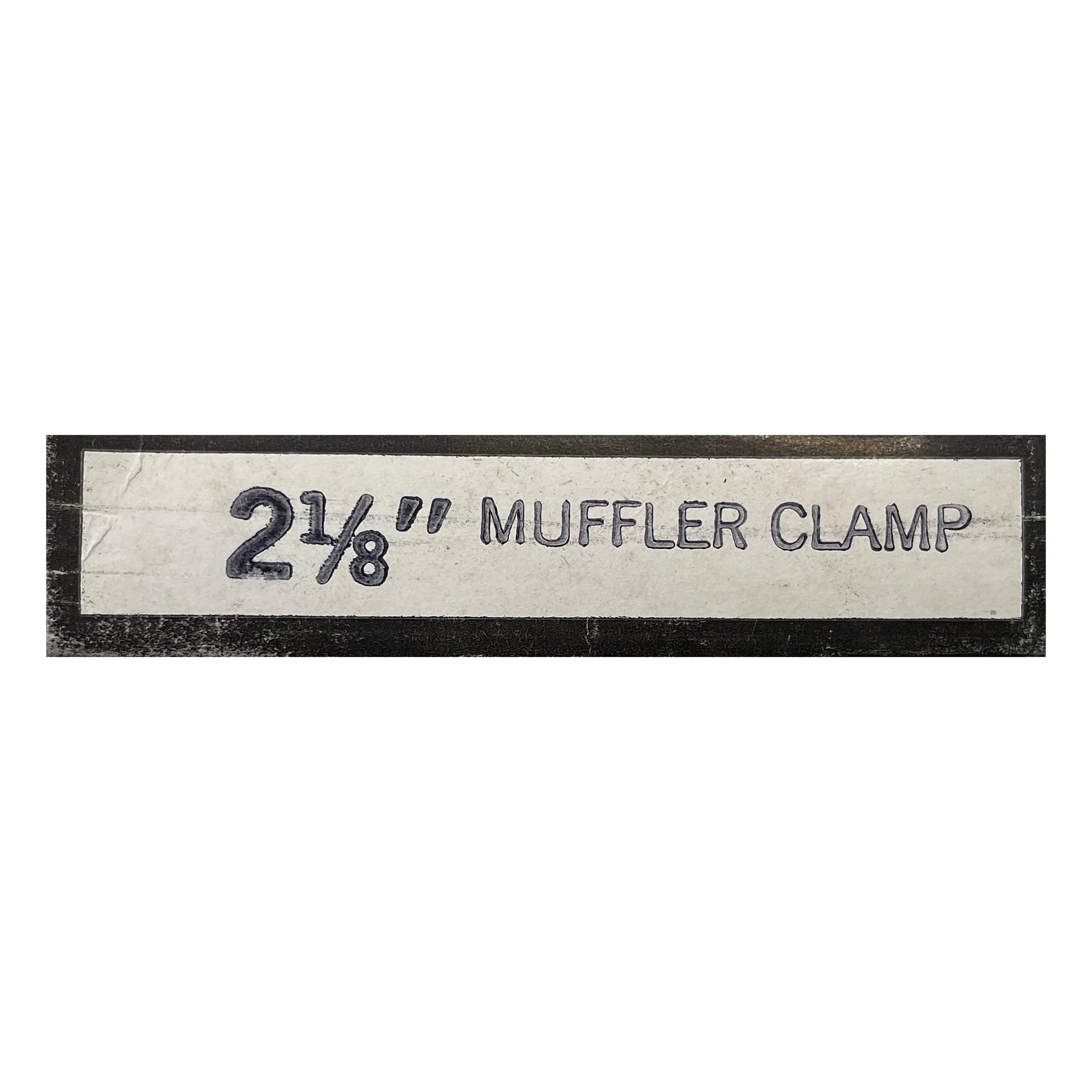 Nickson Universal 2 1/8 Exhaust Muffler Clamp U-Bolt Pipe Saddle Style - USA