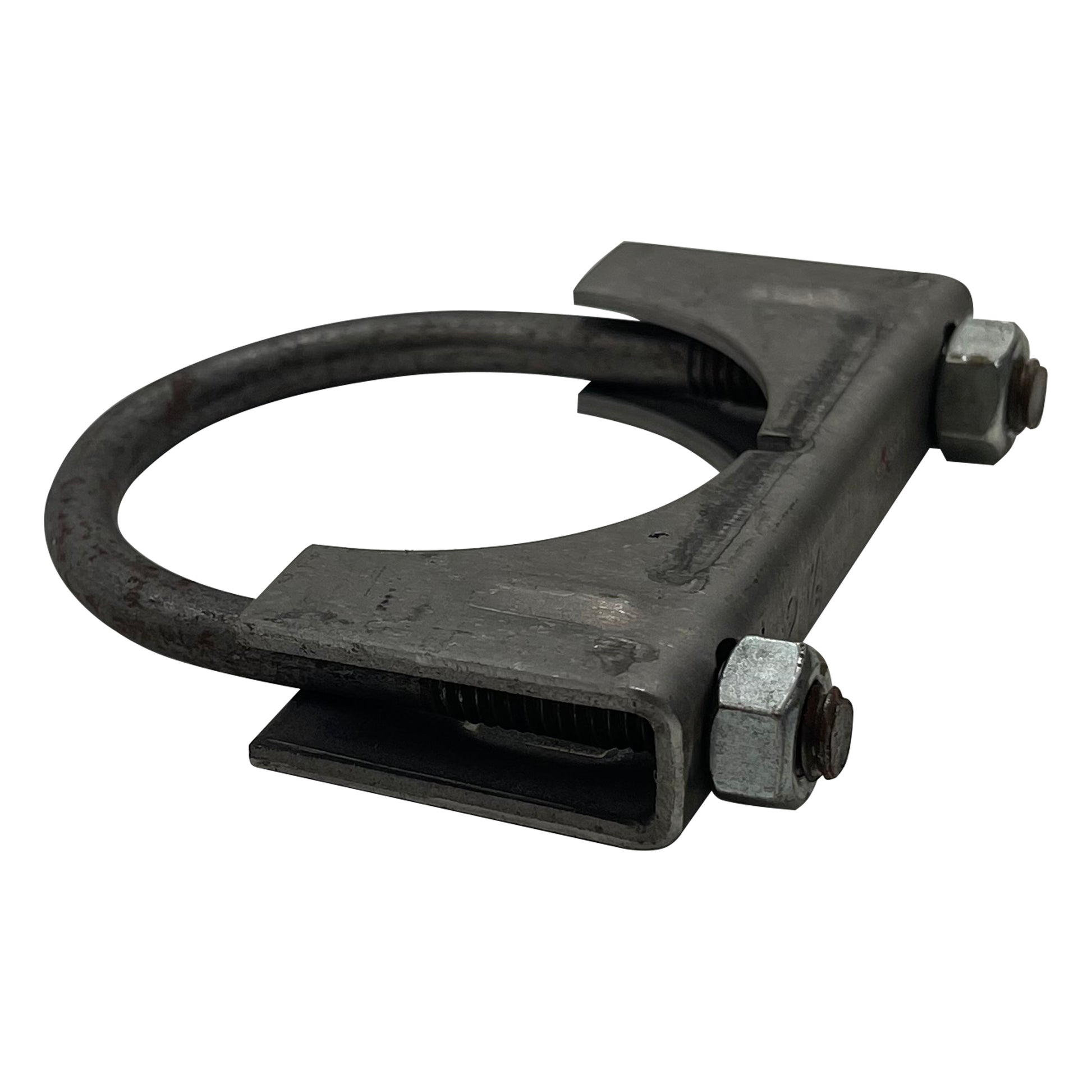 Nickson Universal 2 1/8 Exhaust Muffler Clamp U-Bolt Pipe Saddle Style - USA
