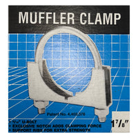 Nickson Universal 1 7/8 Exhaust Muffler Clamp U-Bolt Pipe Saddle Style - USA