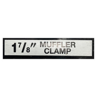 Nickson Universal 1 7/8 Exhaust Muffler Clamp U-Bolt Pipe Saddle Style - USA